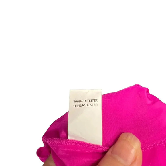 Ramy Brook Paris Sleeveless Dress in Wild Rose‎ Hibiscus Pink Size Medium - Picture 12 of 12